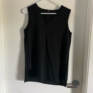 Black Uniqlo blouse